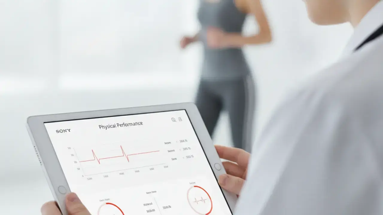 Médico e paciente discutindo um plano de cuidado personalizado que integra soluções de cardiologia e ortopedia para otimizar saúde e performance.